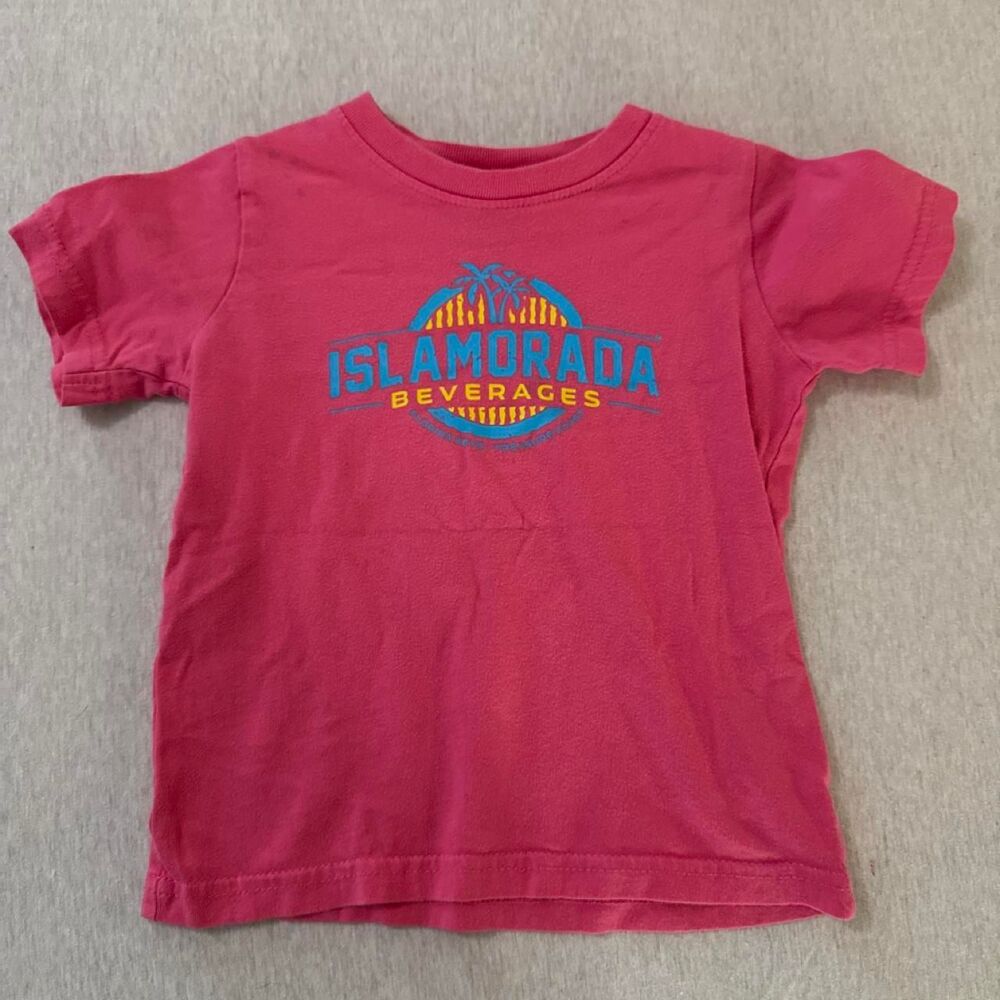 Florida Keys Kids Pink and Red T-shirt
